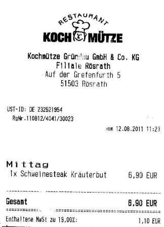 suav Hffner Kochmtze Restaurant